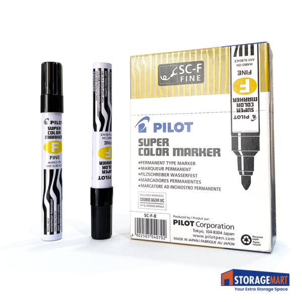 Permanent Marker Pen (Black) - StorageMart Storage Products Philippines