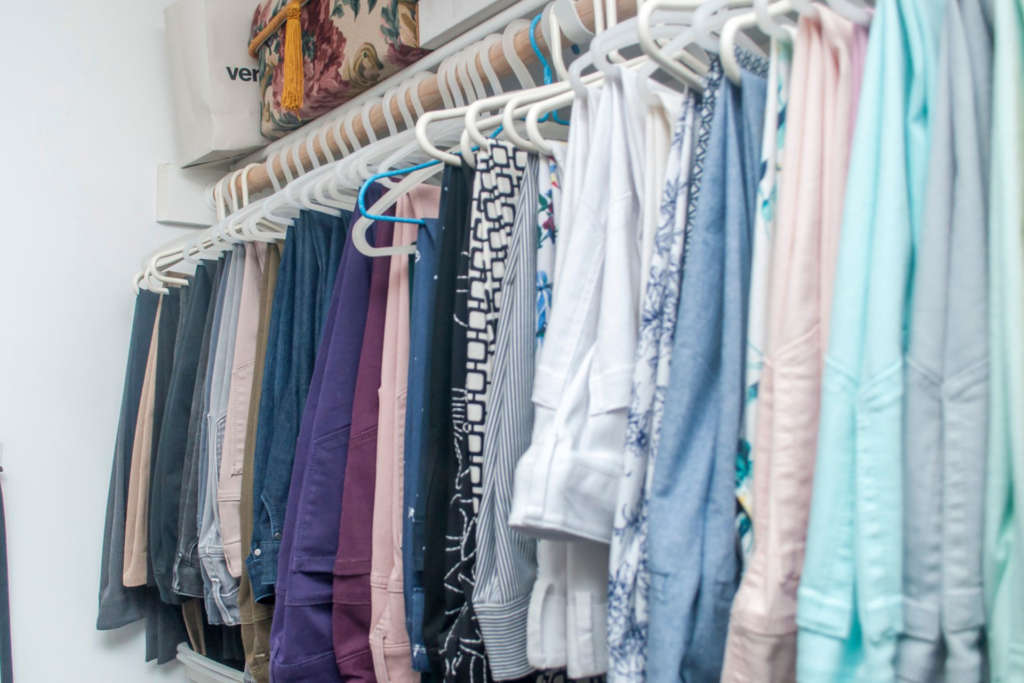 use your closet space